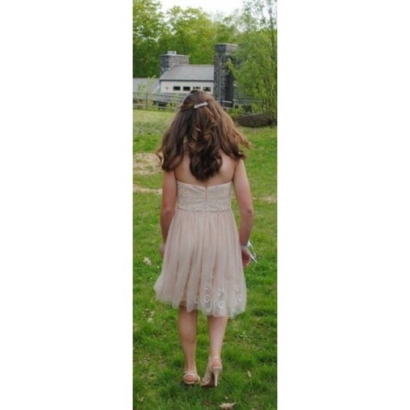 Aidan Mattox Strapless Formal Dress - Picture 3 of 6